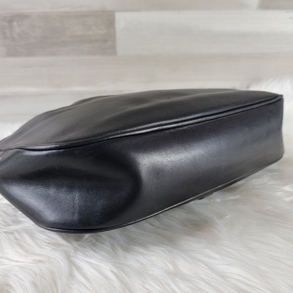 Coach Leatherware Black Leather Handbag #7778 Vintage 94 - Picture 11 of 16